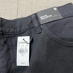 Express high rise Mom Jean